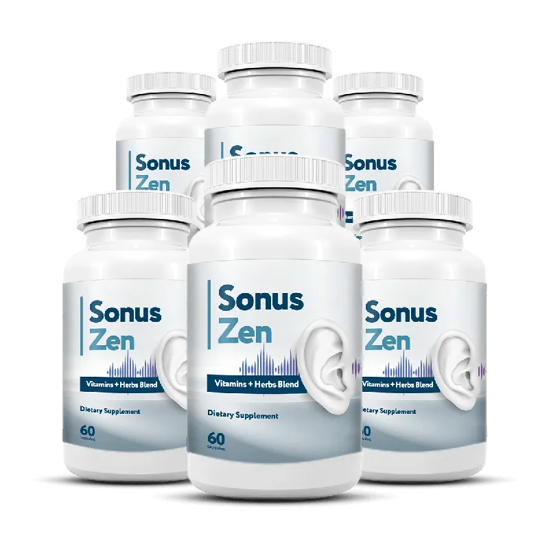 SonusZen tinnitus capsule six bottle best value price